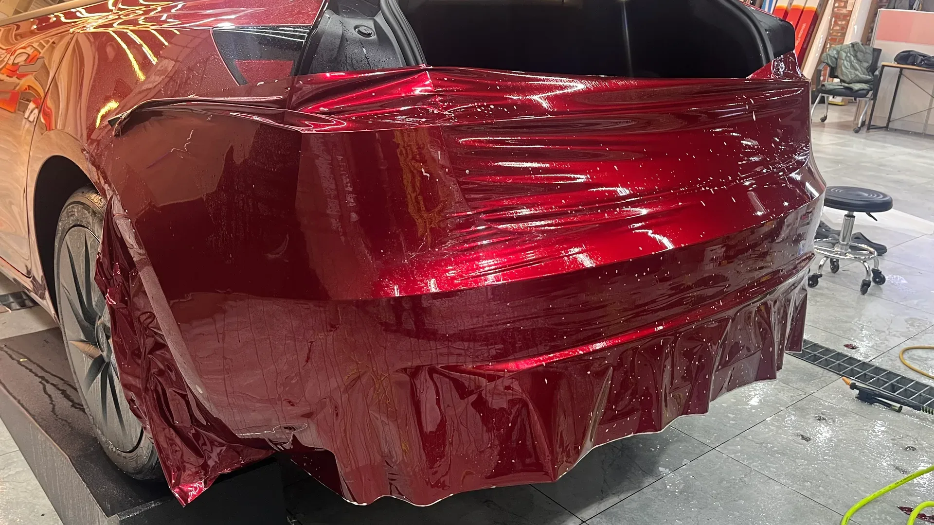 Tesla Model 3 시공 기록 4