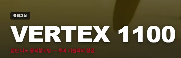 일산 썬팅 · 버텍스 1100, 전면 유리 선택 전 볼 것